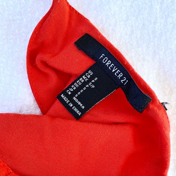 Orange Maxi Summer Dress - Picture 3 of 8